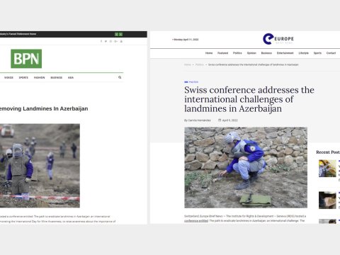 Avropa mediası Azərbaycandan yazdı 