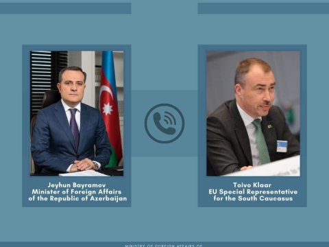 Ceyhun Bayramov Klaarla danışıqlar apardı