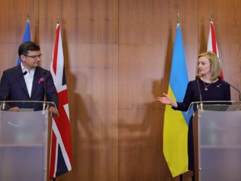 Ukrayna və Britaniya XİN rəhbərləri danışıq aparıb
