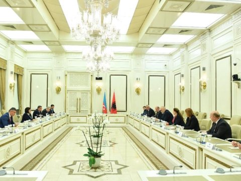 Sahibə Qafarova Albaniyanın Baş naziri ilə görüşdü - FOTO