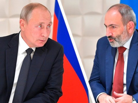 Putin Paşinyanı Moskvaya ÇAĞIRDI