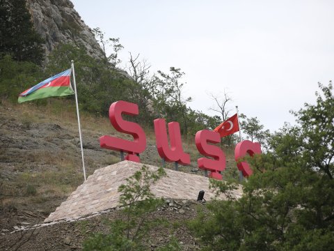 Şuşa Zəfər Qurultayına hazırlaşır - FOTO