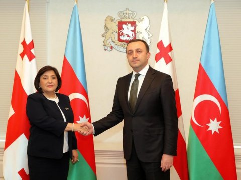 Sahibə Qafarova Qaribaşvili ilə GÖRÜŞDÜ