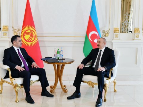 Azərbaycan Qırğızıstanla Strateji Tərəfdaşlıq haqqında Bəyannamə İMZALAYIR