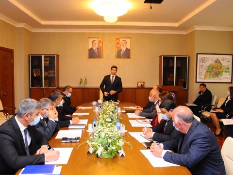 Naftalanda Şura iclası keçirilib - FOTO