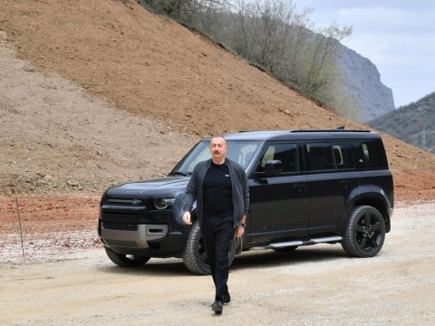 İlham Əliyev Qarabağda - VİDEO (YENİLƏNİB)