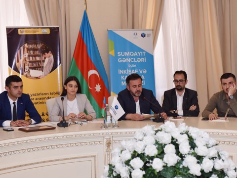 “Gəncliyin sözü” Sumqayıtda təqdim olundu