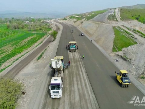 Zəngəzur dəhlizinə aparan yol - FOTO/VİDEO