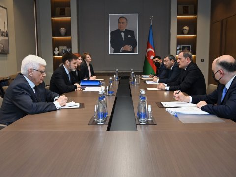 Putinin xüsusi nümayəndəsi Bakıda - FOTO