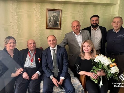 Vidadi Babanlıya “Şərəf” ordeni təqdim edildi