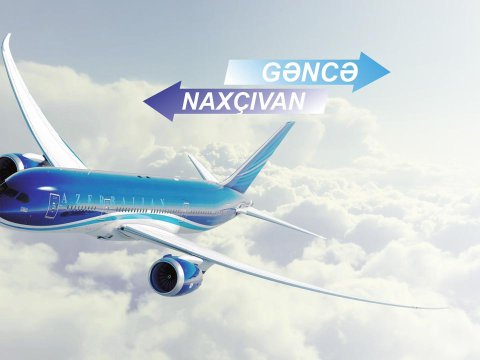 Naxçıvandan Gəncəyə uçuşlar BAŞLAYIR