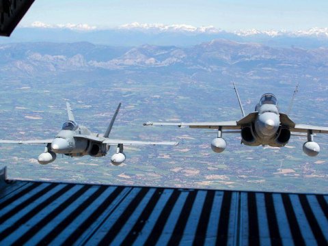 NATO və Rusiya qırıcıları arasında gərginlik