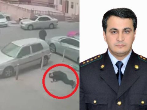 İntihar edən qızı tutmağa çalışan şəxs gömrükçüdür - RƏSMİ