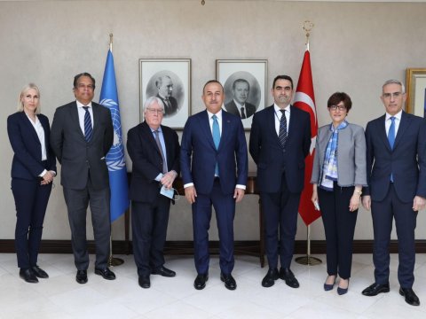 Çavuşoğlu BMT nümayəndəsilə Ukraynanı müzakirə etdi