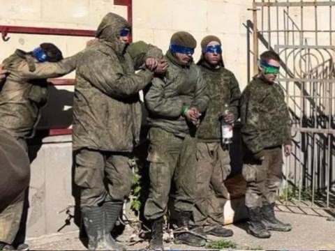 Rusiyalı əsirlərin yeni görüntüləri yayıldı - FOTO