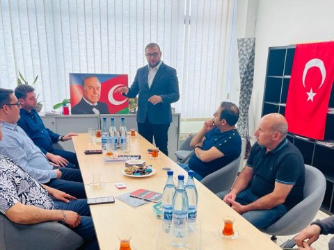 Köln Azərbaycan Evində Heydər Əliyevin xatirəsi yad edilib