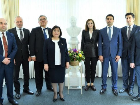 Spiker İsveçrədəki səfirliyimizdə - FOTO