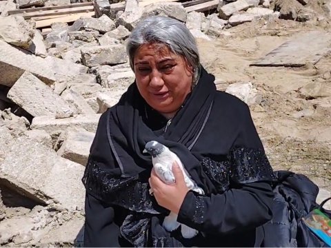 Evi sökülən Şəhid anasına 3 otaqlı mənzil verilib - RƏSMİ