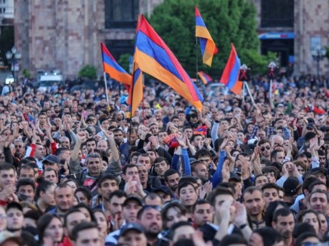 İrəvanda yenidən aksiyalar keçirilir