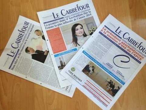 Azərbaycanda yeganə fransızdilli qəzetin 15 yaşı tamam olur