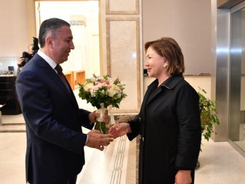 Qazaxıstanın vitse-spikeri Azərbaycana GƏLDİ