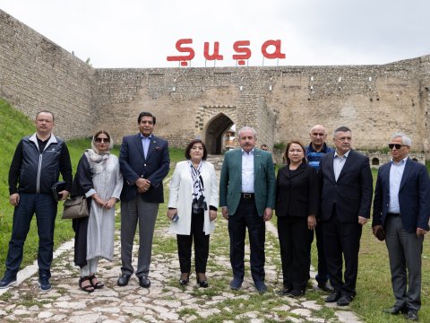 Mustafa Şentop Şuşadan PAYLAŞIM etdi