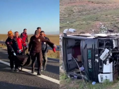Türkiyədə tələbələr qəzaya düşdü - Ölənlər var