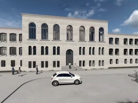 Şuşa Real Məktəbi belə olacaq - VİDEO