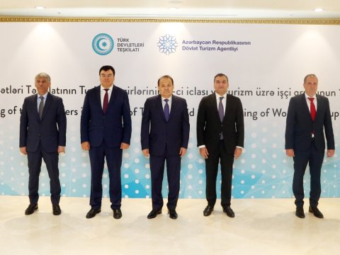 Türk dövlətlərinin turizm rəsmiləri Şamaxıda - FOTOLAR