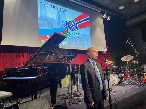 Osloda diplomatik əlaqələrin 30 illiyi qeyd edilib
