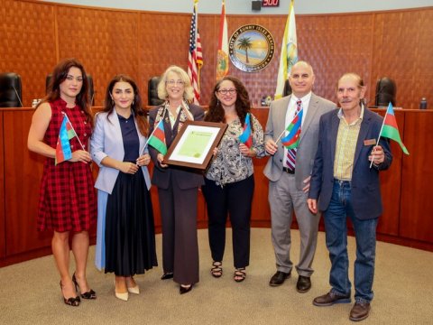 ABŞ-ın daha bir şəhərində Azərbaycan Günü elan olundu