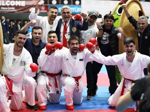 İdmançılarımız Avropa Çempionatının finalında - FOTO