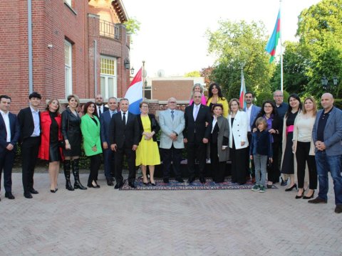 Haaqada Müstəqillik Günü qeyd edilib