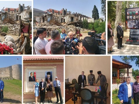 Kanada nümayəndə heyəti Gəncə və Şuşada olub