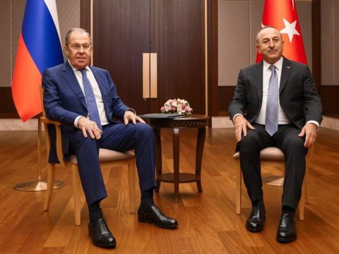 Çavuşoğlu-Lavrov görüşü başladı - Qarabağ müzakirə edilir