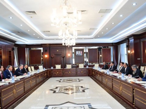 Ziyafət Əsgərov İran parlamentinin üzvləri ilə görüşüb