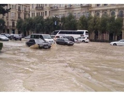 Yağış sularının dənizə axıdılmasına məcburuq - \