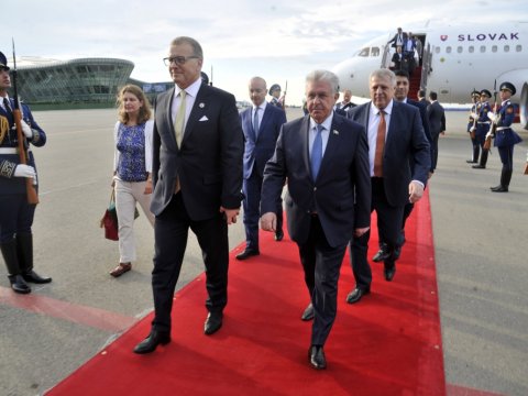 Slovakiya Milli Şurasının sədri Bakıya gəldi