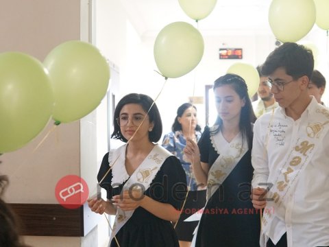 Məktəbin son, yeni həyatın ilk zəngi - FOTOREPORTAJ