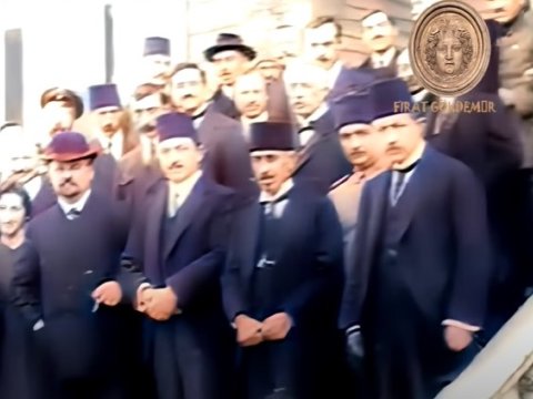 Rəsulzadə və silahdaşlarının nadir görüntüləri - VİDEO