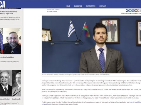 Kanada mətbuatı Azərbaycan-İsrail əməkdaşlığından yazdı