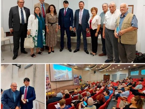 Dövlət Komitəsinin sədri İsraildə tədbirlərə qatıldı