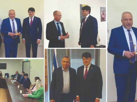 Fuad Muradov İsrail Knessetində görüşlər keçirdi