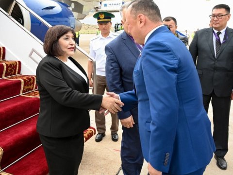 Sahibə Qafarova Qırğızıstanda səfərdədir
