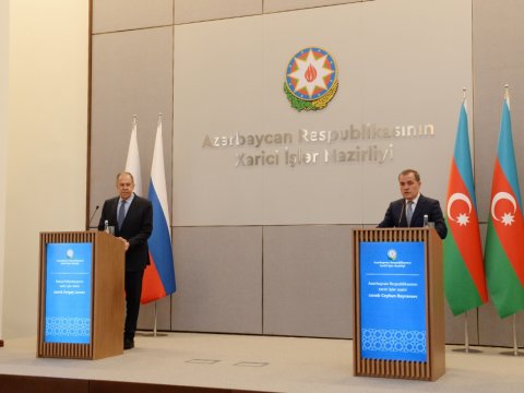 “Lavrovu Bakıda görməkdən məmnunuq” – Ceyhun Bayramov
