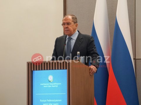 Lavrov Minsk Qrupunun fəaliyyətini dayandırdığını ELAN ETDİ