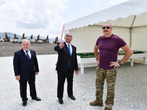 Prezidentin Göygöl, Kəlbəcər və Laçın səfərindən FOTOLAR