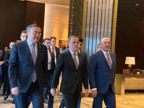 Nazirlərin Bakı görüşü başladı - FOTO