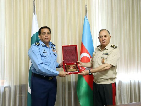 Pakistanla birgə təlimlərin keçirilməsi müzakirə olundu