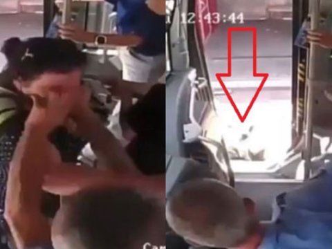 Günahkar kimdir: Söyüşcül qadın, yoxsa onu təpikləyən sürücü?